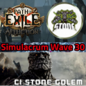 Immortal Stone Golem | Simulacrum 30 AFK Farmer | All Content Build [Complete Setup + Currency]