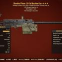 Bloodied 50 Cal Machine Gun (+25% Weapon Speed, -90% Weight)