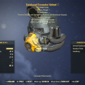 Overeater's Excavator Power Armor Jet Pack (+5% Action Point Regen, Weapon Weights Reduces by 20%)
