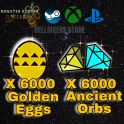 x3000 Ancient Orbs | x3000 Golden Eggs