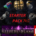 ☯️  Starter pack x1000⭐ POE 1 ⭐ Keepers of the Flame Softcore ⭐ Instant Delivery