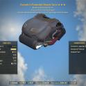 Overeater's Weapon Weight Ultracite Set (5/5 Weapon weight reduction, 1x AP, +50 fire, +25 cryo) [Legendary Power Armor]
