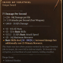 S8-800-1ga Shard Of Verathiel+Random GA+high roll