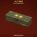 Rapid Legendary Mod (Ranged Weapons: +25% Weapon Speed, Melee Weapons: +40% Weapon Speed)
