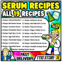 Serum recipes ( All 19  serum recipes)