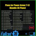Plans for Power Armor T-51 [Bundle 36 Plans]