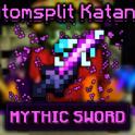 Atom Split katana Mythic max enchanted ! Best For enderman slayers