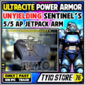 Unyielding Ultracite Sentinel Power Armor with JETPACK (6/6 FULL AP REFRESH) [Ultracite POWER ARMOR]