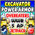 Overeaters WWR Excavator Power Armor SET with JETPACK 5/5ap [EXCAVATOR POWER ARMOR]