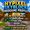 ⚡SKYBLOCK PROFILE ⚡11.5 BILLION UNSOULBOUND ⚡15.2 BILLION TOTAL ⚡1.2B PURE COINS