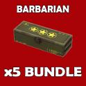 x5 Barbarian Legendary Mod 5in1 Bundle