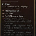 SEASON 10 3 GA BOOTS 34% MOVEMENT SPEED + 352 ARMOR + 685 MAXIMUM LIFE 3GA BOOTS