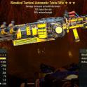 Bloodied Tesla Rifle (25% faster fire rate/90% reduced weight)