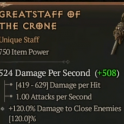 Greatstaff of the Crone 750 IP Season 10