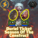 [Duriel Ticket] 300 Sets For Summon Duriel (600 x Mucus-Slick Egg 600 x Shard of Agony)