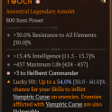 SEASON 10 1 GA SPIRITBORN AMULET GA +3 POTENT GA 12% DEXTERITY