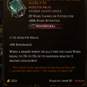 Ambitions of an Erased Acolyte 15+ Weaver's Will
