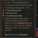 3GA Etna's Lost Dagger (56/60) GA +3 Imbuement Skills/GA Maximum Life/GA Life on Kill 116 weapon dmg