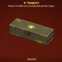 Vampire's Legendary Mod (Restore 2% Health over 2 seconds when you Hit a Target)