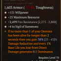 3GA Helm GA +4 Sigil of Summons GA Willpower GA Maximum Resource 2499 fire res