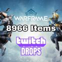 Warframe Twitch Drops - 8966 Items -
