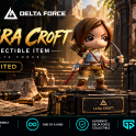 ► Figurine - Lara Croft (ROTTR) Red◄ In Stock (Fast delivery) █ Full Safe█
