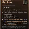 [S11]-4GA Judicant's Glaivehelm 4GA--High roll -- Fast Delivery!