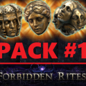 ⚜Super Pack : 200 Divine + 500 Exalted  + 200 Chaos ⭐ Forbidden Rites ⭐ Instant ⚜