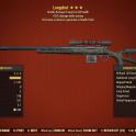 Longshot Instigating Hunting Rifle (+25% aiming damage/Chance for stealth field)