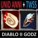 Unid Anni + Twss Pack | Project Diablo 2 S9 Softcore | Real Stock
