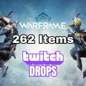 Warframe Twitch Drops - 262 Items - Fast Delivery