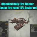 Bloodied Holy Fire Flamer (25% faster fire rate/15% faster reload)
