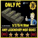 1/2/3/4 Star Legandary Mods in list: [Arms Keeper's,Sentinel's,Ranger,Rejuvenator,Aegis.Unyielding]