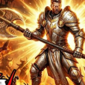 (3 Uniques) Auradin Paladin Sundered Night + Dawnfire + Crown of Lucion
