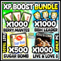 XP BOOST {Berry Mentats X1000/ live and love 8 X1000/ Bobblehead Leader X1000/ SUGAR BOMB X500}