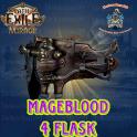 ✅ Mageblood Heavy Be
lt - 4 Flask - No Co
rrupted + 100 Divine
 Orb | POE: Mirage