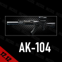 ☢️ AK-104 from bosses ☢️ 12.12
