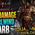 [Endgame] Whirlwind Barbarian Immortal 300% Move Speed Build - Season 13