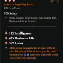 SEASON 10 3 GA PANTS INTELLIGENCE + MAXIMUM LIFE + ARMOR 3GA NECROMANCER PANTS 3GA SORCERER PANTS