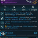 [BiS God Roll] >> Vivisecting Throwing Knife << 100% Crit for 5s, +15% Damage, -20% Cooldown [Rapid]