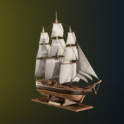 Leviathans Crown Ship Model