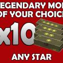 10 Legendary Mod Of Your Choice (Any Star)