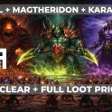 ⚔️⚡Raid Gear World Tour Bundle (Kara + Mag + Gruul) / Full Loot Priority ⭐ read desc