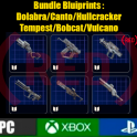 Bundle Blueprints : [/Canto/Tempest/Vulcano/Bobcat] [PC/PS/XBOX]