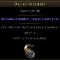 Orb of Alchemy | Orb Alchemy