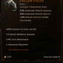 Hollow Finger