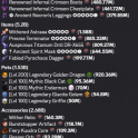 Hypixel Skyblock Profile 17.2B networth 3.2b purse and 0% chance of ban