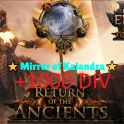 Mirror of Kalandra  + 1000 Divine⭐ POE 2 ⭐ Runes of Aldur Softcore ⭐ Instant Delivery