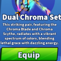 Blade Ball - Dual Chroma Set