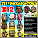 BACKPACK SKIN [ 12 PLANS BACKPACK SKINS ]